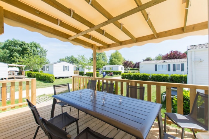 Mobil-Home - 3 Chambres (Avec Sanitaires Et Chauffage)