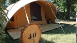 Location - La Tot'prête À Camper 5 Pers 2Ch. - Camping Le Both d'Orouët