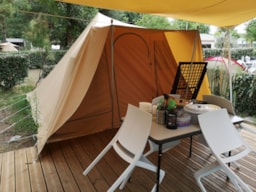 Location - La Tot Prêt À Camper 2Ch. - Camping Le Both d'Orouët