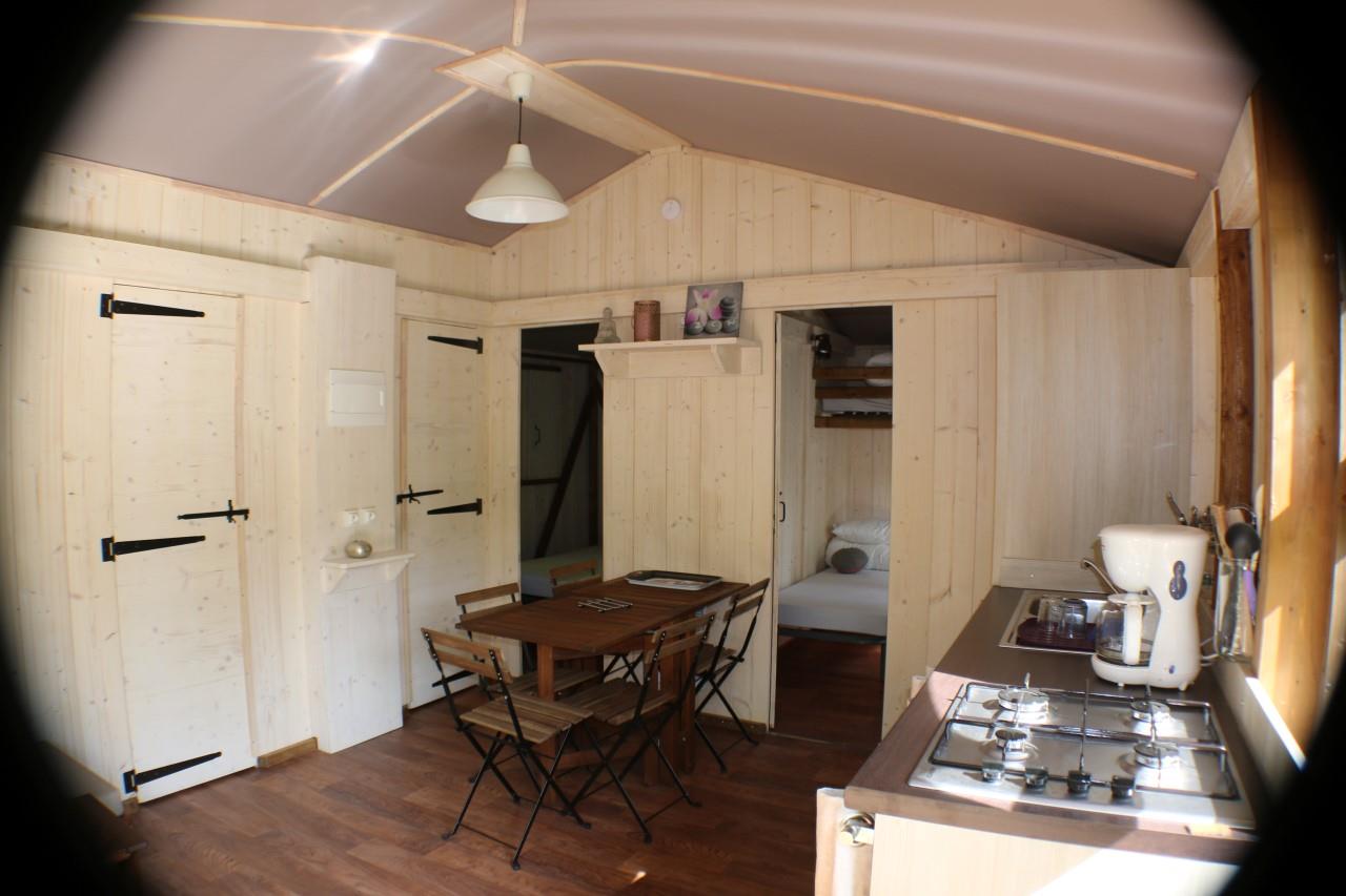 Location - Cabane Lodge Bali 2Ch - Camping Moulin de Chaules