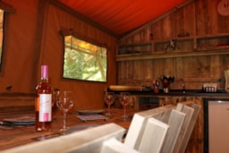 Location - Safari Lodge Xl - Camping Moulin de Chaules