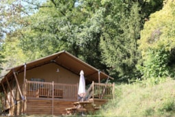 Location - Safari Lodge Xl - Camping Moulin de Chaules