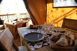 Location - Safari Lodge Xl - Camping Moulin de Chaules