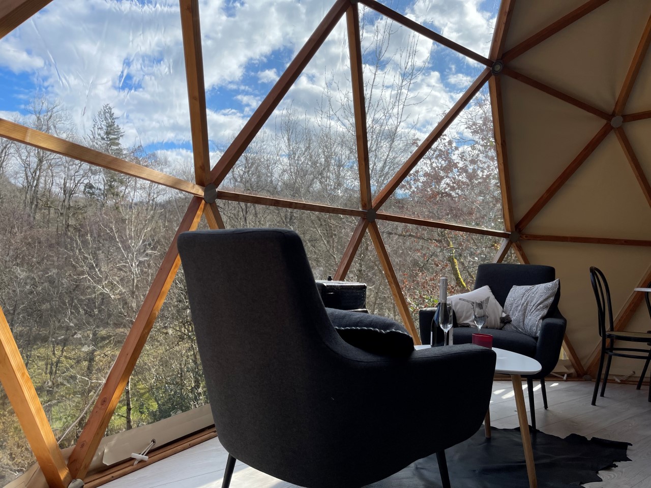 Location - Dôme Lodge Spa - Camping Moulin de Chaules