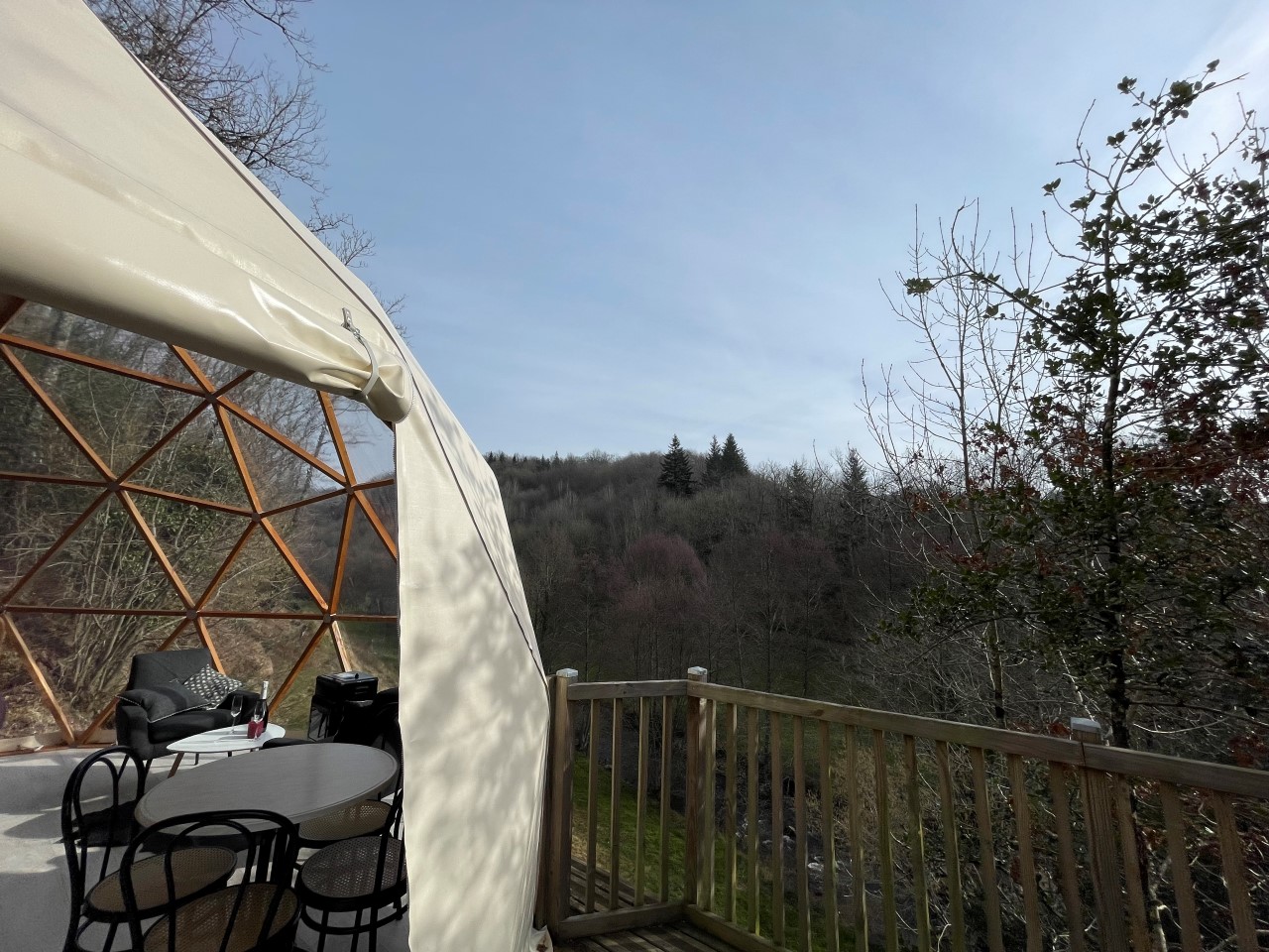 Location - Dôme Lodge Spa - Camping Moulin de Chaules
