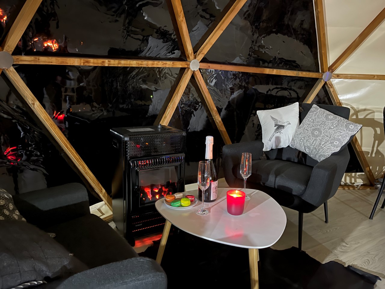 Location - Dôme Lodge Spa - Camping Moulin de Chaules