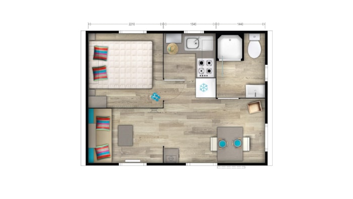 Casa Mobile Ibiza Solo 20M2