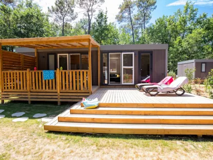 Mobile-Home Premium Exclusive 40M²|3 Bedrooms|Air-Conditioning|Tv|Balcony Terrace Mobile-Home Premium Exclusive 40M²|3 Bedrooms|Air-Conditioning|Tv|Balcony Terrace