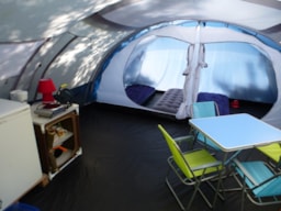 Location - Tente Prêt À Camper - Camping Paradis Le Céou