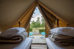 Location - Bivouac Nomade - 2Pers - Camping Seasonova Les Vosges du Nord