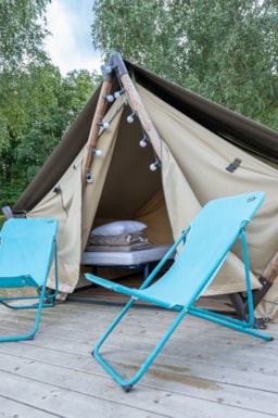 Location - Bivouac Nomade - 2Pers - Camping Seasonova Les Vosges du Nord