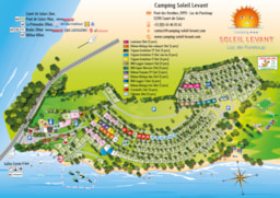 Location - Bungalow Tithome 20M2, Sans Équipem.Sanitaire/Eau Courante, Vue Lac - Camping SOLEIL LEVANT