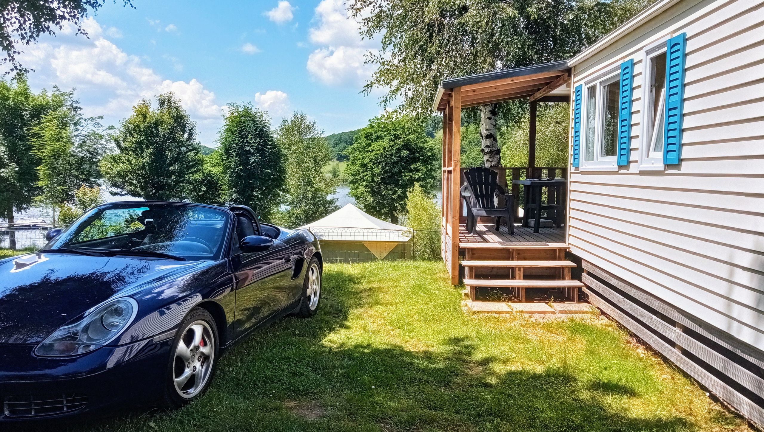 Accommodation - Mobilhome Selves (With Direct View To The Lake) - Camping LA ROMIGUIERE