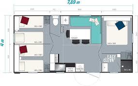 Accommodation - Super Titania (3 Bedrooms) - Camping du VIADUC