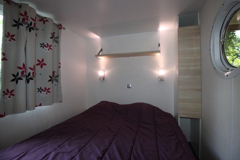 Accommodation - Mobile Home 28M ² Terrace Integrated 2 Bedrooms - Camping La Peyrade