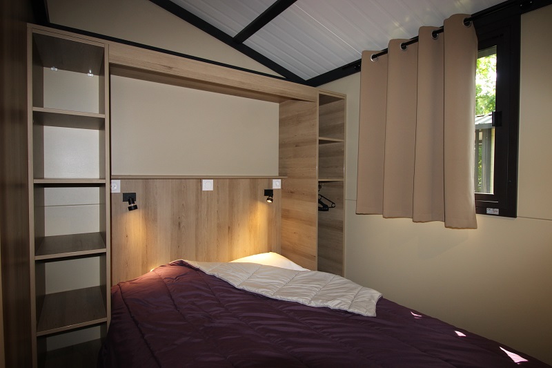 Accommodation - Chalet Morea – 25 M2 – 4/5 People – 2 Bedrooms - Camping La Peyrade