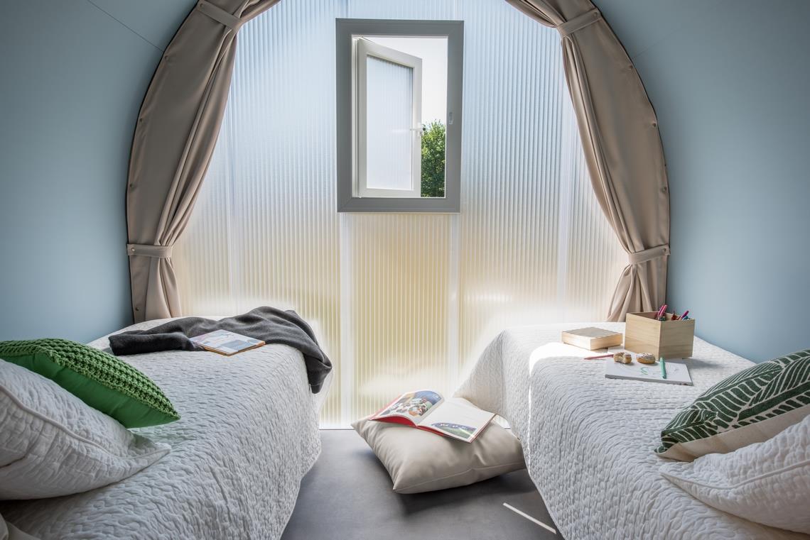 Location - Cocosweet 16M² (2 Chambres) + Terrasse - Flower Camping Omaha Beach