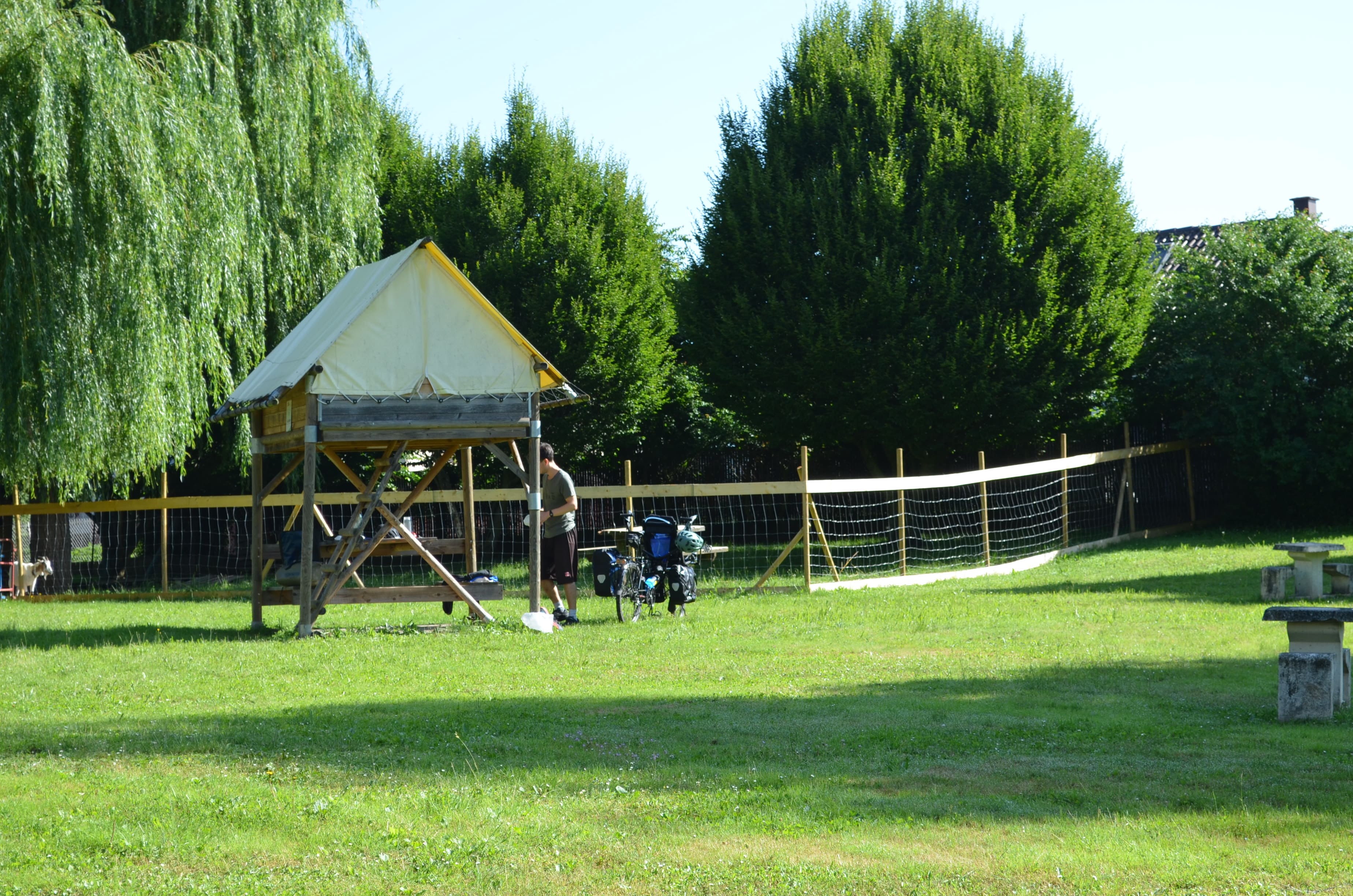 Location - Bivouac - 2 Personnes Avec Petit Déjeuner Inclus - Camping Seasonova Les Portes d'Alsace