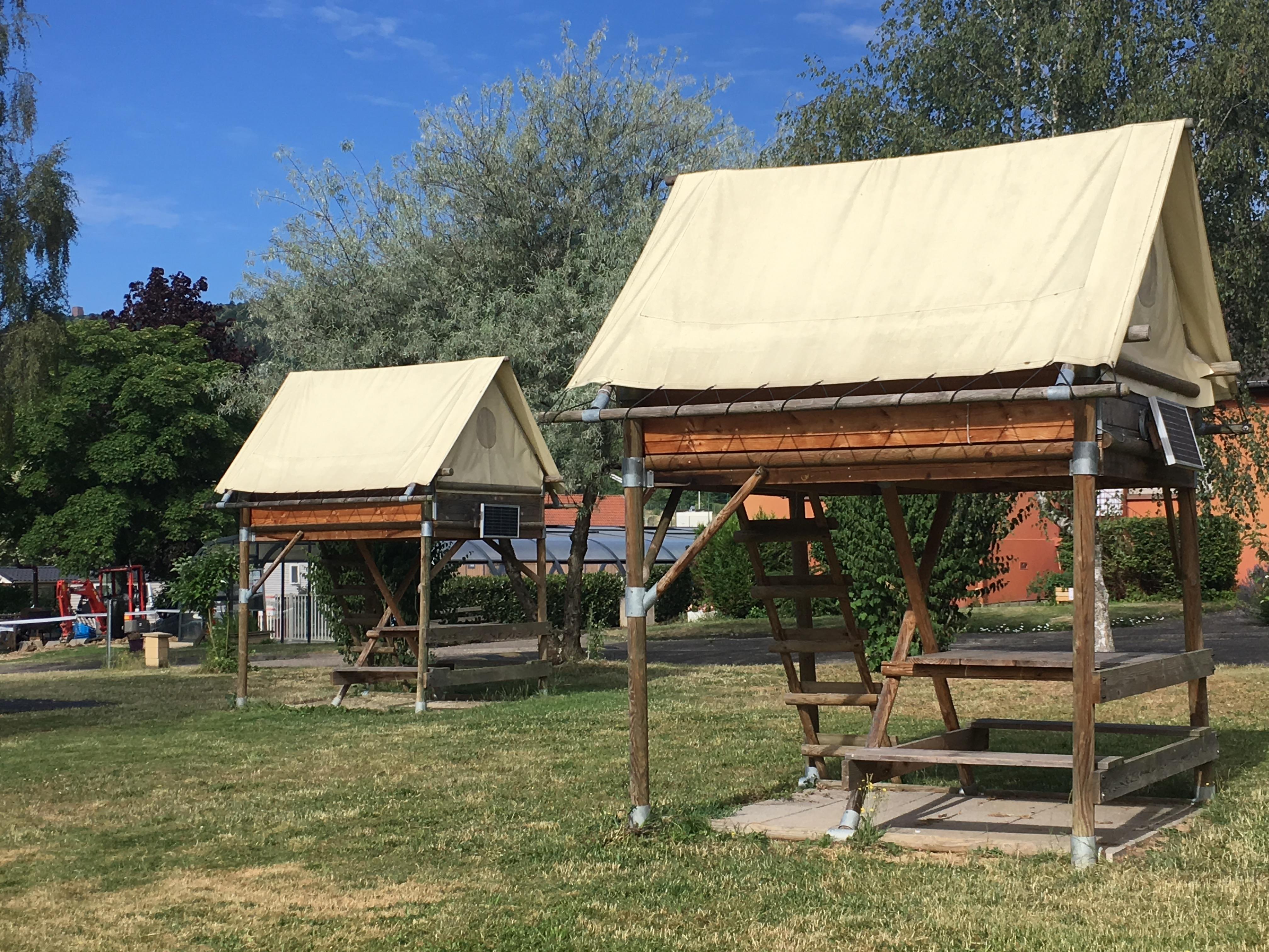 Location - Bivouac - 2 Personnes Avec Petit Déjeuner Inclus - Camping Seasonova Les Portes d'Alsace