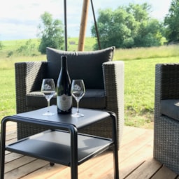 Location - Tente Grand Luxe - Camping La Grappe Fleurie