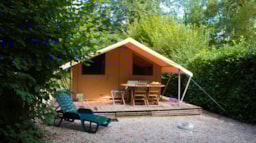 Location - Tente(19 M2) - AIROTEL Camping Les Trois Lacs