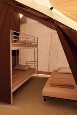 Location - Tente(19 M2) - AIROTEL Camping Les Trois Lacs