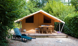 Location - Tente(19 M2) - AIROTEL Camping Les Trois Lacs