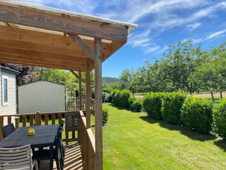 Huuraccommodatie(s) - Stacaravan 35M² - 3 Slaapkamers - Grand Confort - 6 Pers. - Camping Le Mondou Huuraccommodatie(s) - Stacaravan 35M² - 3 Slaapkamers - Grand Confort - 6 Pers. - Camping Le Mondou