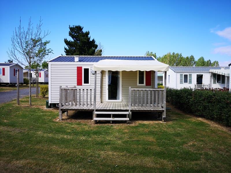 Accommodation - Mobil-Home Ilôt Confort+ 2 Bedrooms 25M² - Camping Cabestan