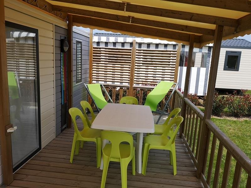 Accommodation - Mobil-Home Voile Premium 2 Bedrooms 31M² - Camping Cabestan