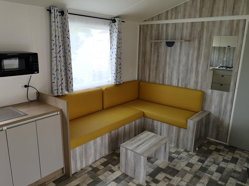 Accommodation - Mobil-Home Voile Premium 2 Bedrooms 31M² - Camping Cabestan