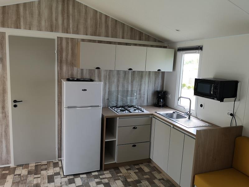Accommodation - Mobil-Home Voile Premium 2 Bedrooms 31M² - Camping Cabestan