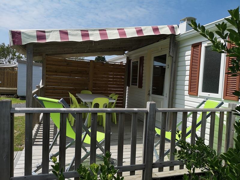 Accommodation - Mobil-Home Atlantique Eco 3 Bedrooms 31M² - Camping Cabestan