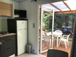 Location - Mobil Home Bora 18M2 - Camping PRADELONGUE