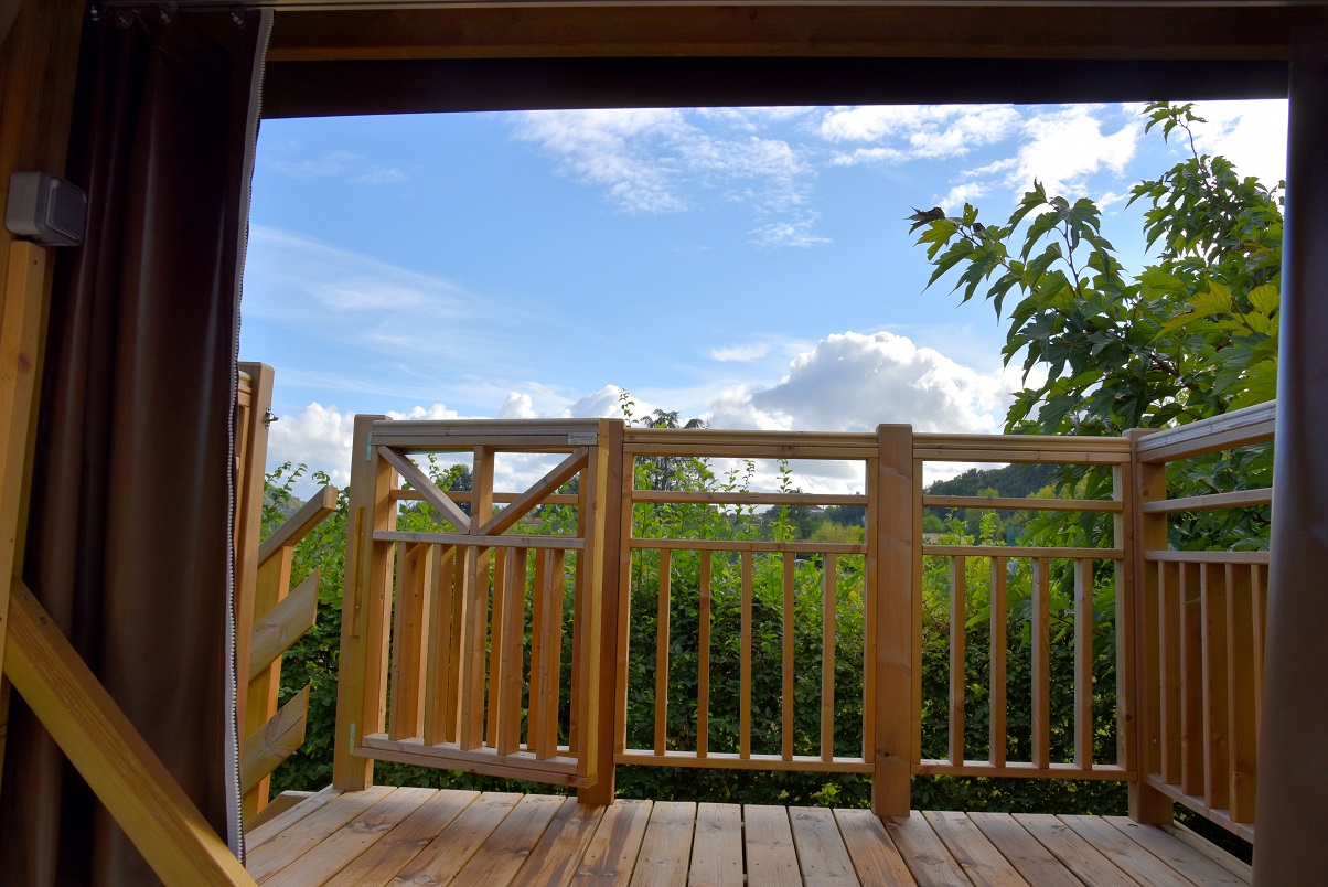 Location - Tente Sur Pilotis Bélay 1 - Camping RIVIERE DE CABESSUT