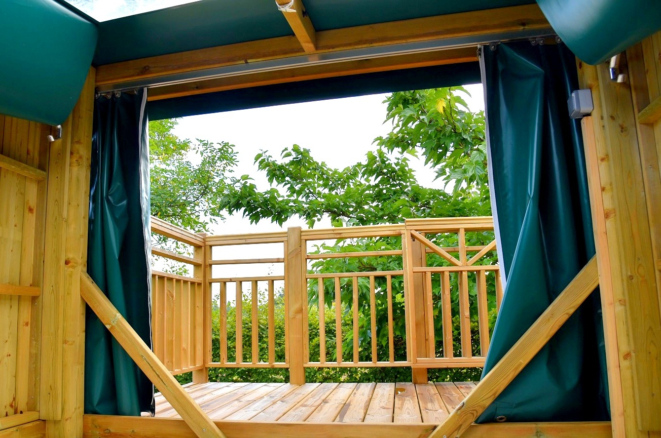 Location - Tente Sur Pilotis Albas 2 - Camping RIVIERE DE CABESSUT
