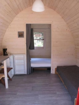 Location - Nature - Pod 12M² - Sans Sanitaires 2 Adultes 1 Enfant - Camping La Grangeonne