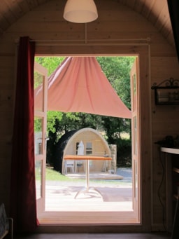 Location - Nature - Pod 12M² - Sans Sanitaires 2 Adultes 1 Enfant - Camping La Grangeonne