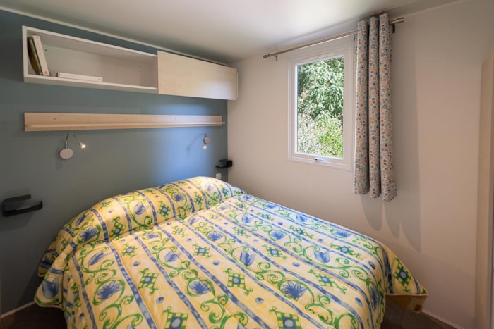Mobilhome Horizon 2 Chambres ( Ombragé Par Une Rangée D'arbres )
