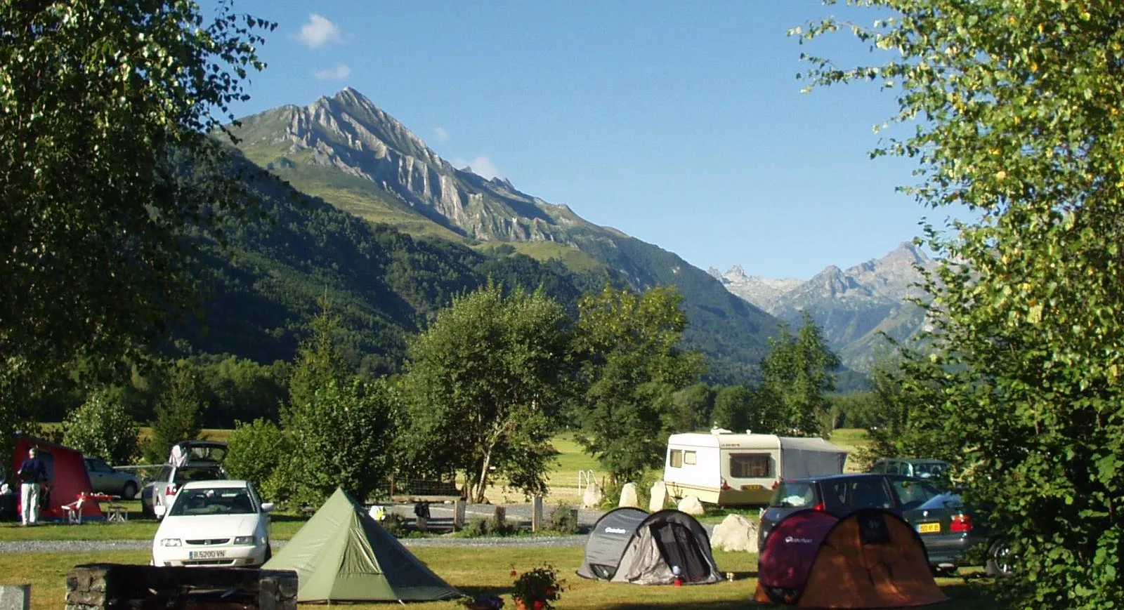 Camping Pirineo francés