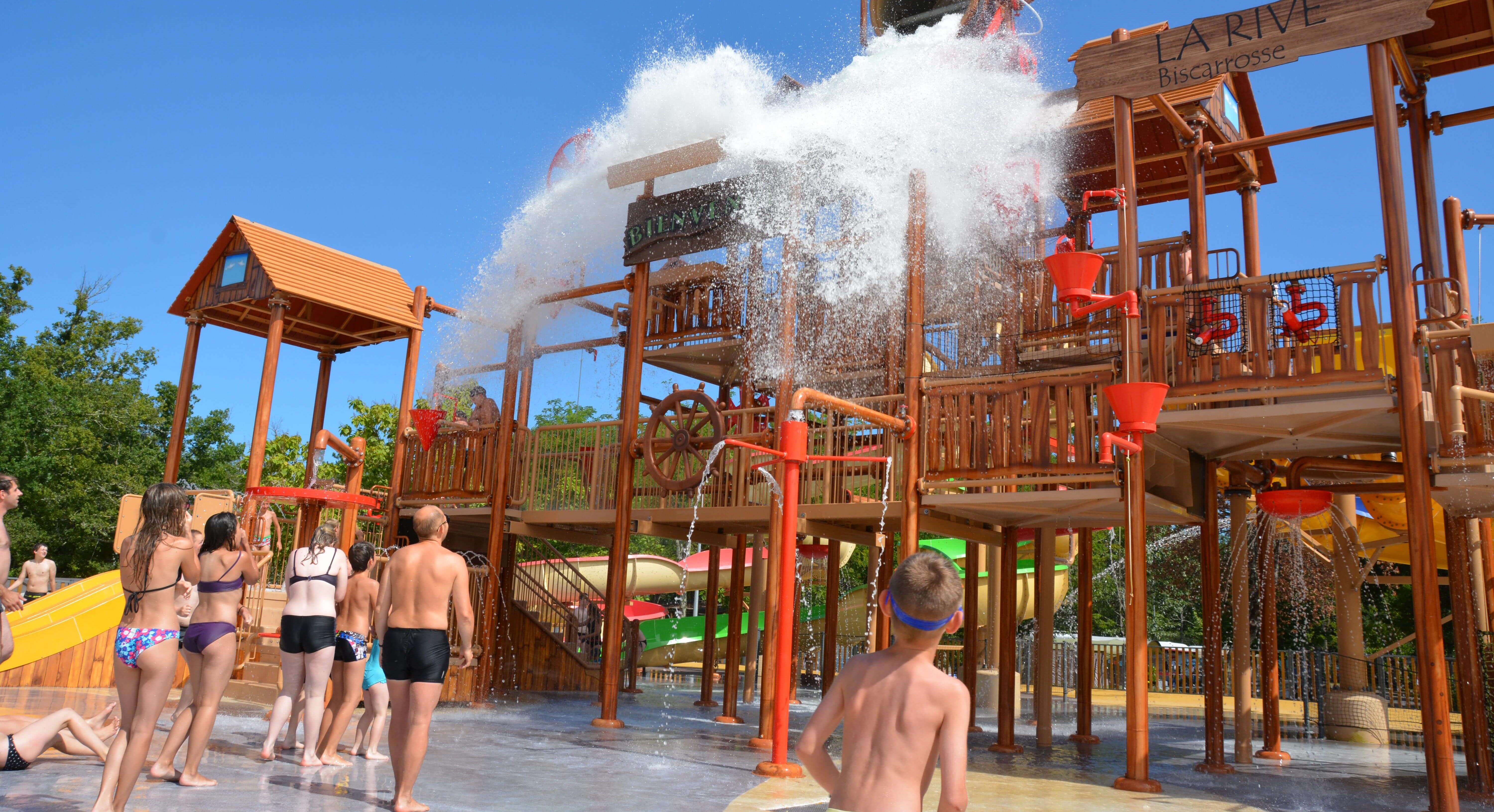 Campsites with water park in Europe