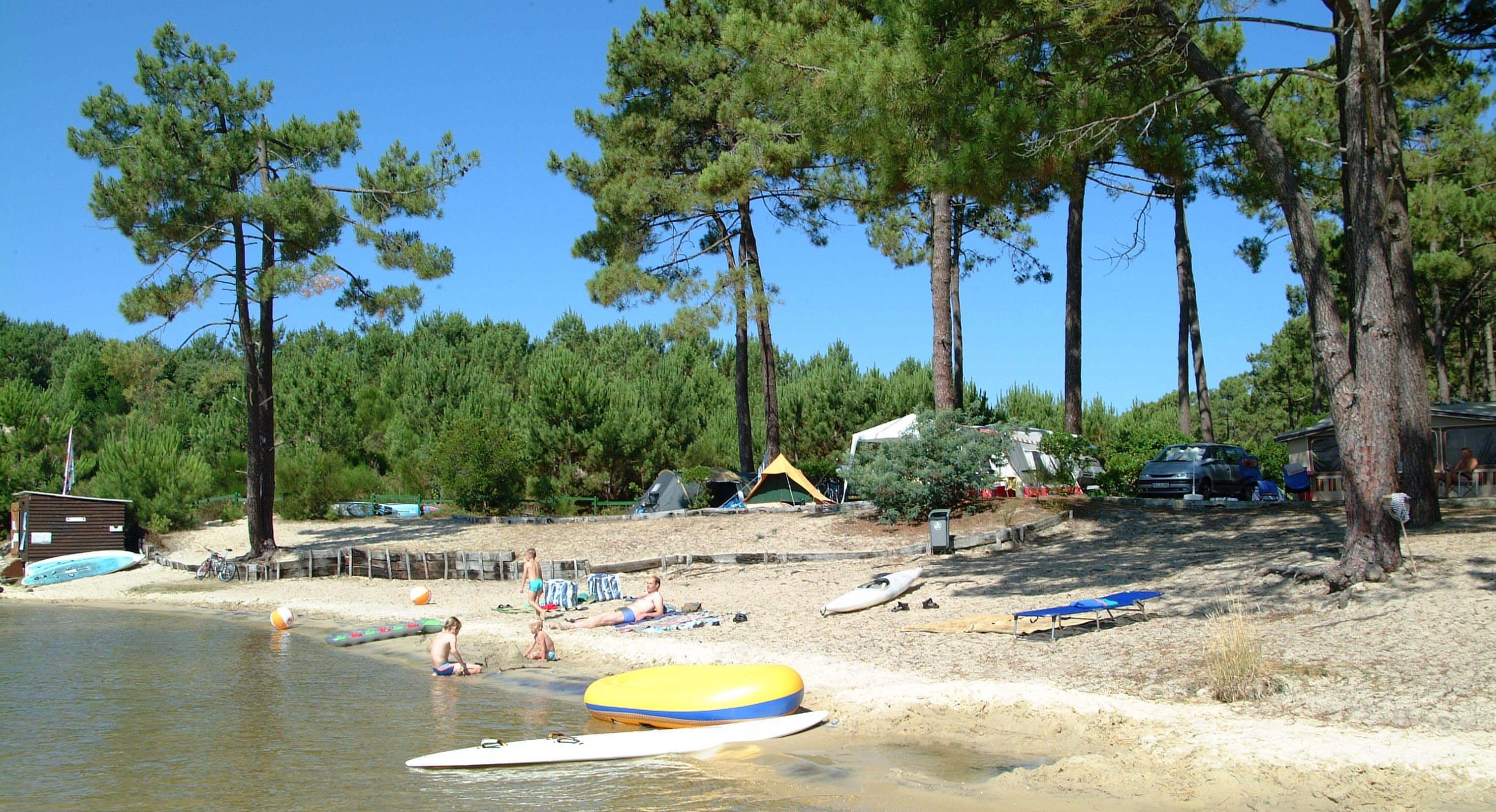 Camping Lacanau Mobil Homes En Bord De Mer