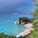 camping junto al mar