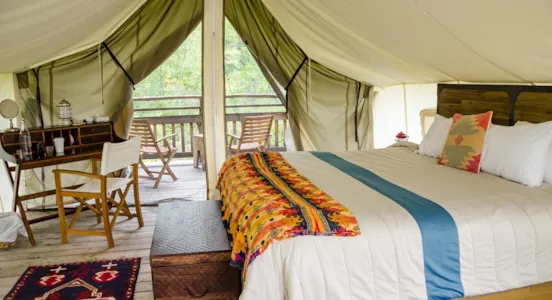 Camping met safaritent - CampingDirect - Afbeelding n°1