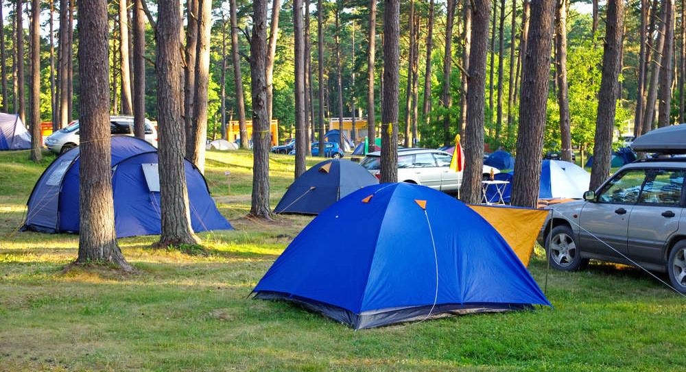 Camping tente nord des Flandres