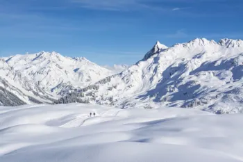 Schneelandschaft in den Bergen