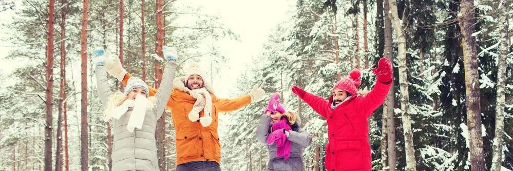 famiglia neve campeggi val pusteria