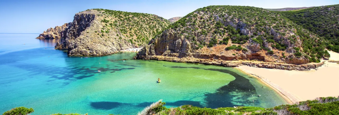 Bucht Cala Domestica auf Sardinien