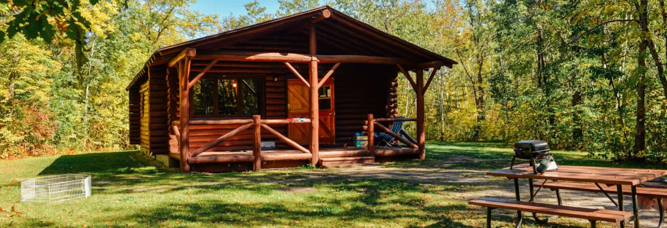 Camping en chalet