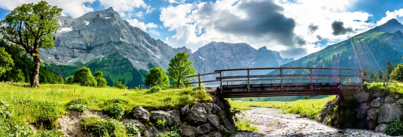 Karwendelgebirge in Österreich
